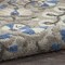 Homeroots 8 x 11 ft. Gray & Blue Vines Indoor & Outdoor Area Rug 384989 - alternate 2
